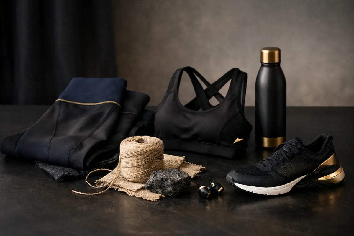 Holdbare materialer i sportsmote som holder formen